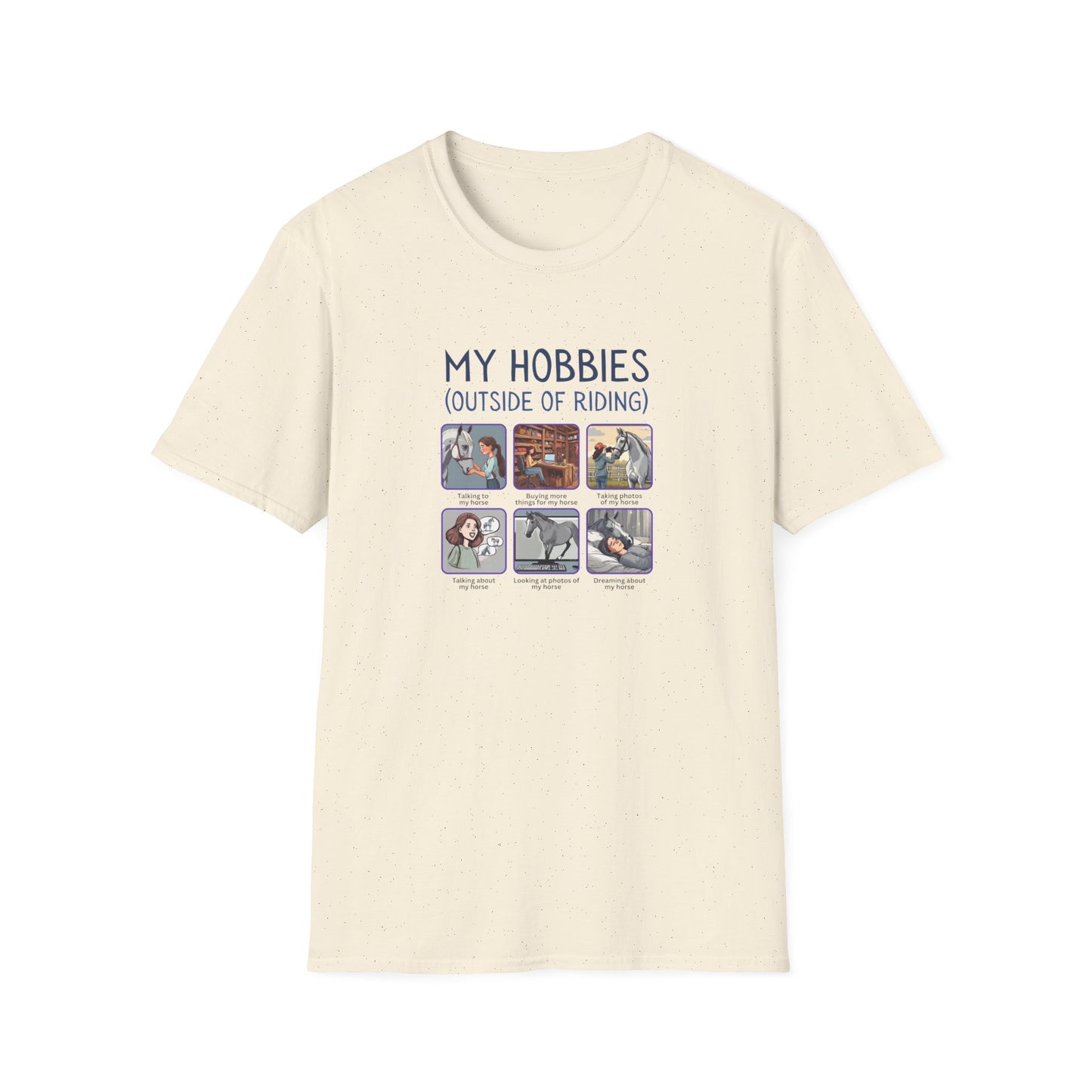 Horse Hobbies -  Softstyle T-Shirt