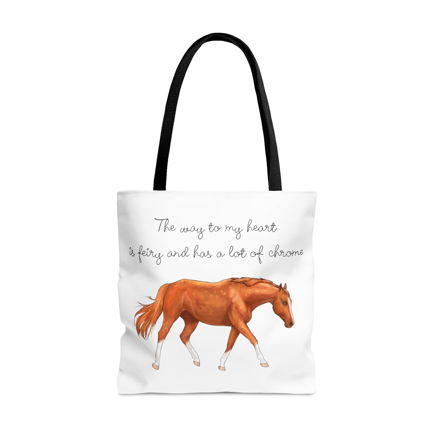 The Way to my Heart - Chestnut - Tote Bag