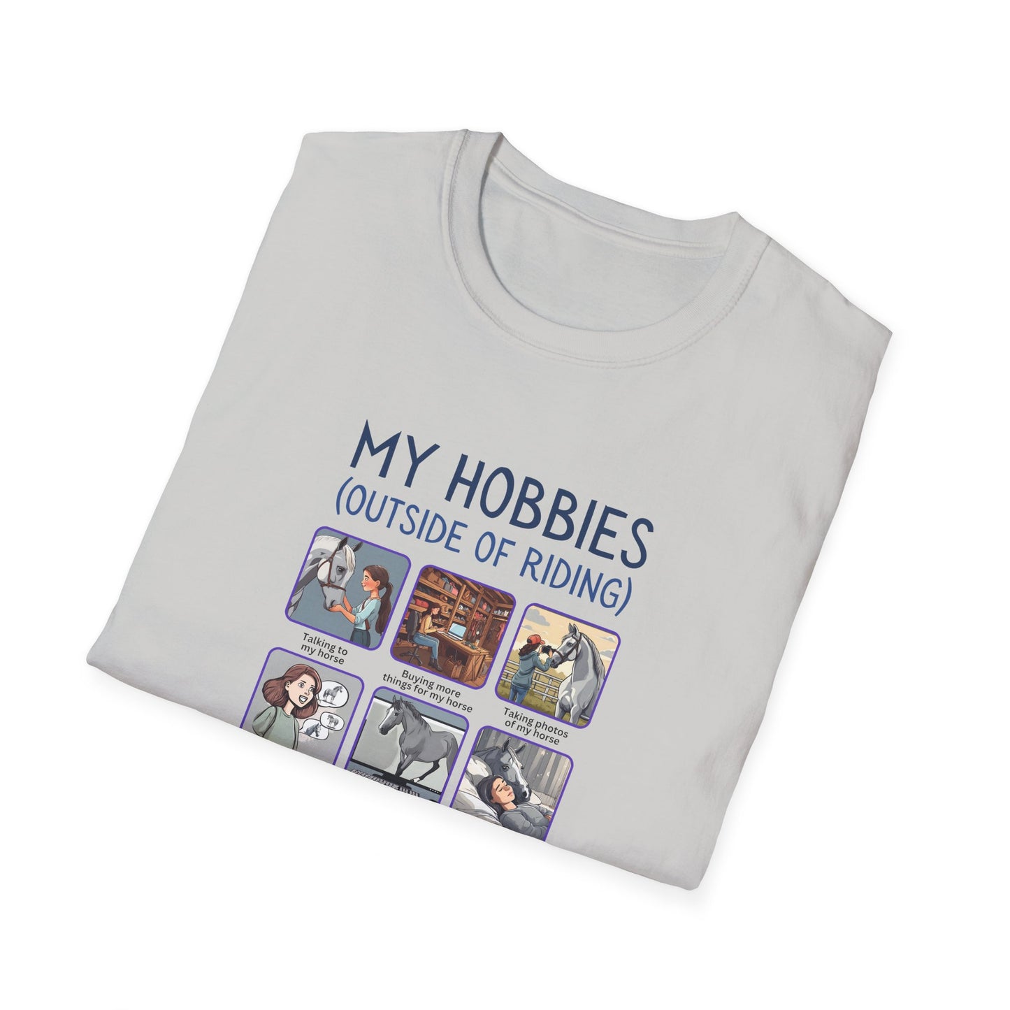 Horse Hobbies -  Softstyle T-Shirt