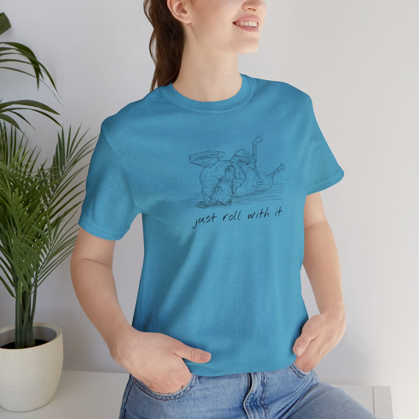 Just Roll With It - Unisex Short Sleeve Jersey Tee