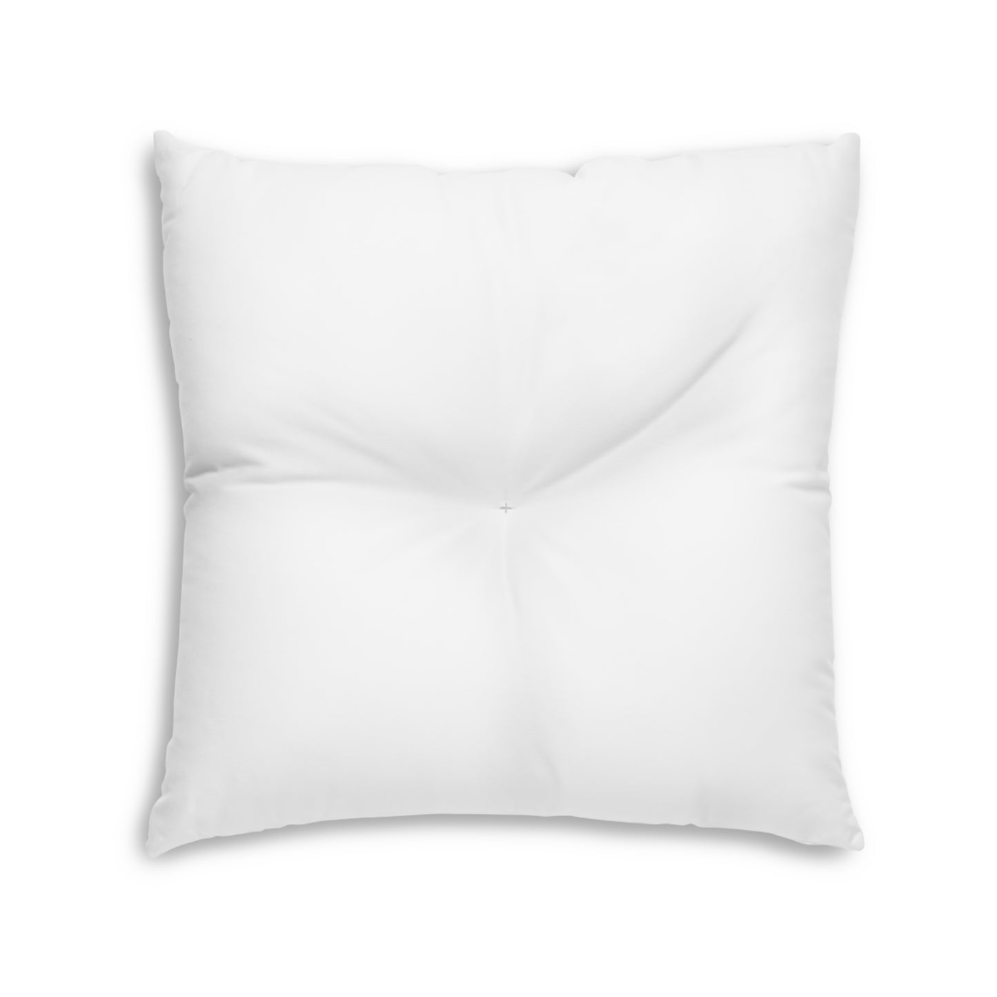 He Died so that I May Live - Tufted Floor Pillow, Square