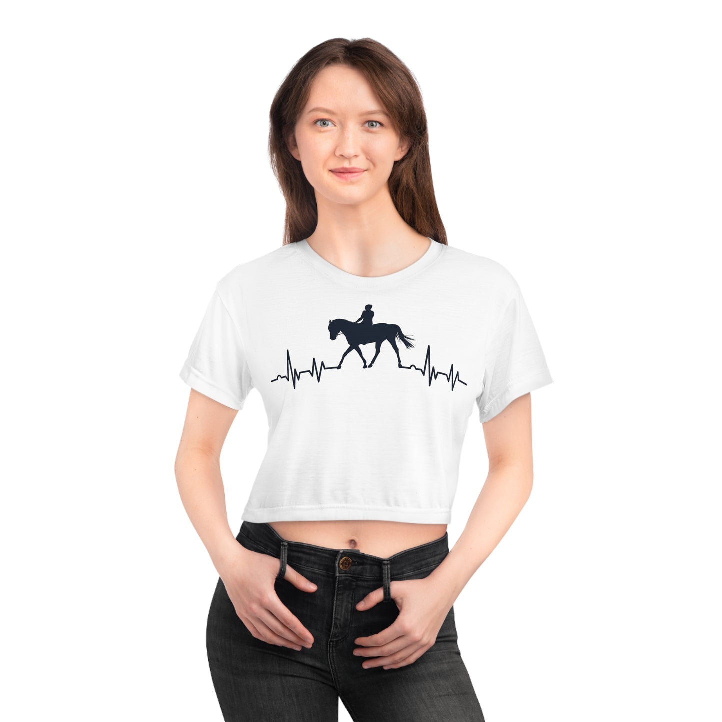 We Ride to Live - Crop T-Shirt