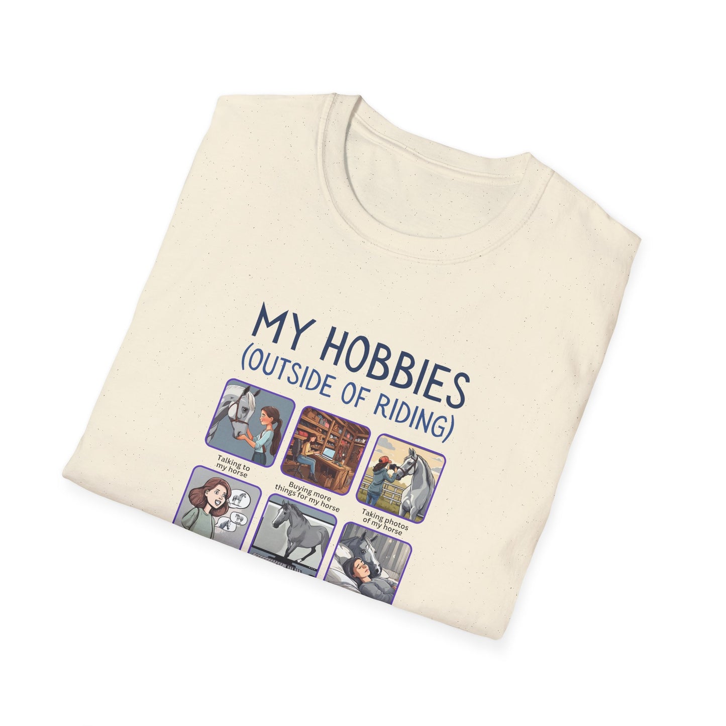 Horse Hobbies -  Softstyle T-Shirt