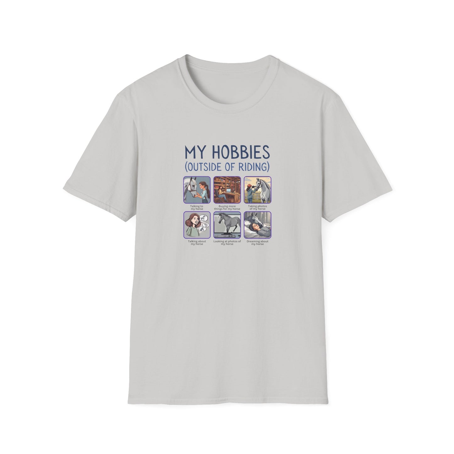 Horse Hobbies -  Softstyle T-Shirt