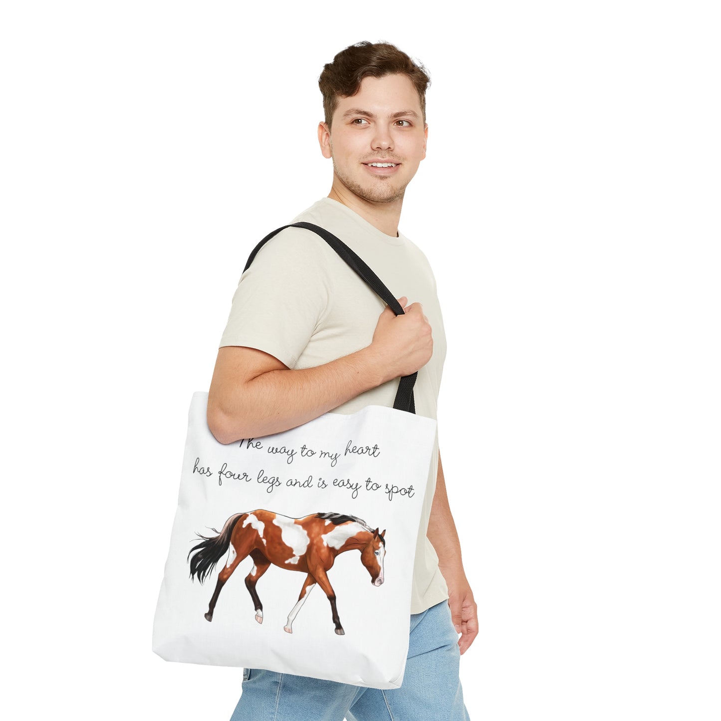 The Way to my Heart - Paint - Tote Bag