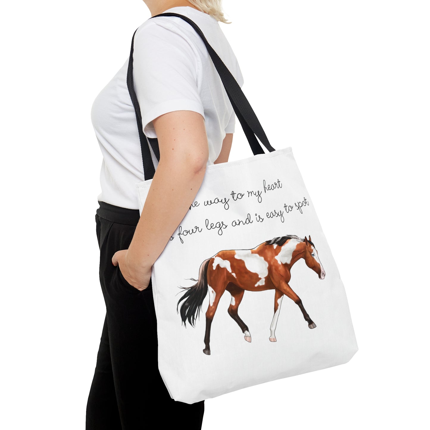 The Way to my Heart - Paint - Tote Bag