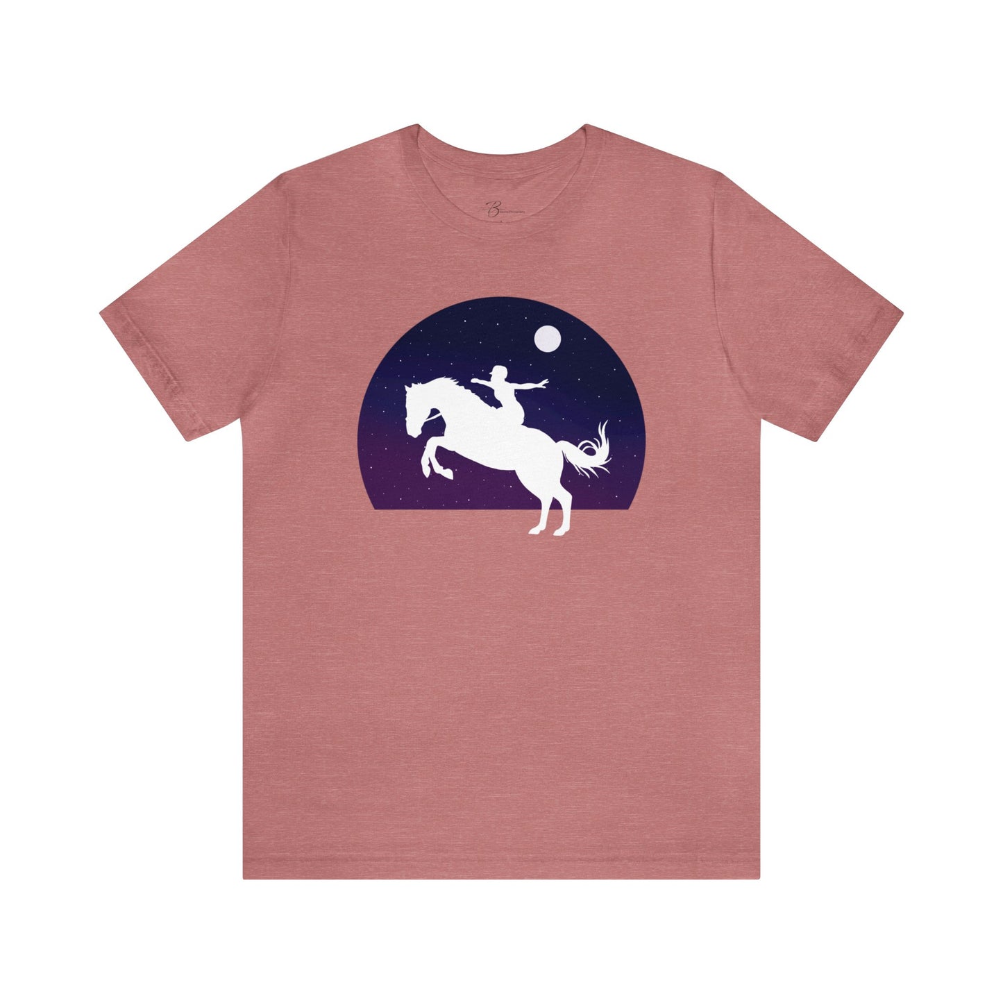 Horses Give Us Wings - Unisex Short Sleeve Jersey Tee