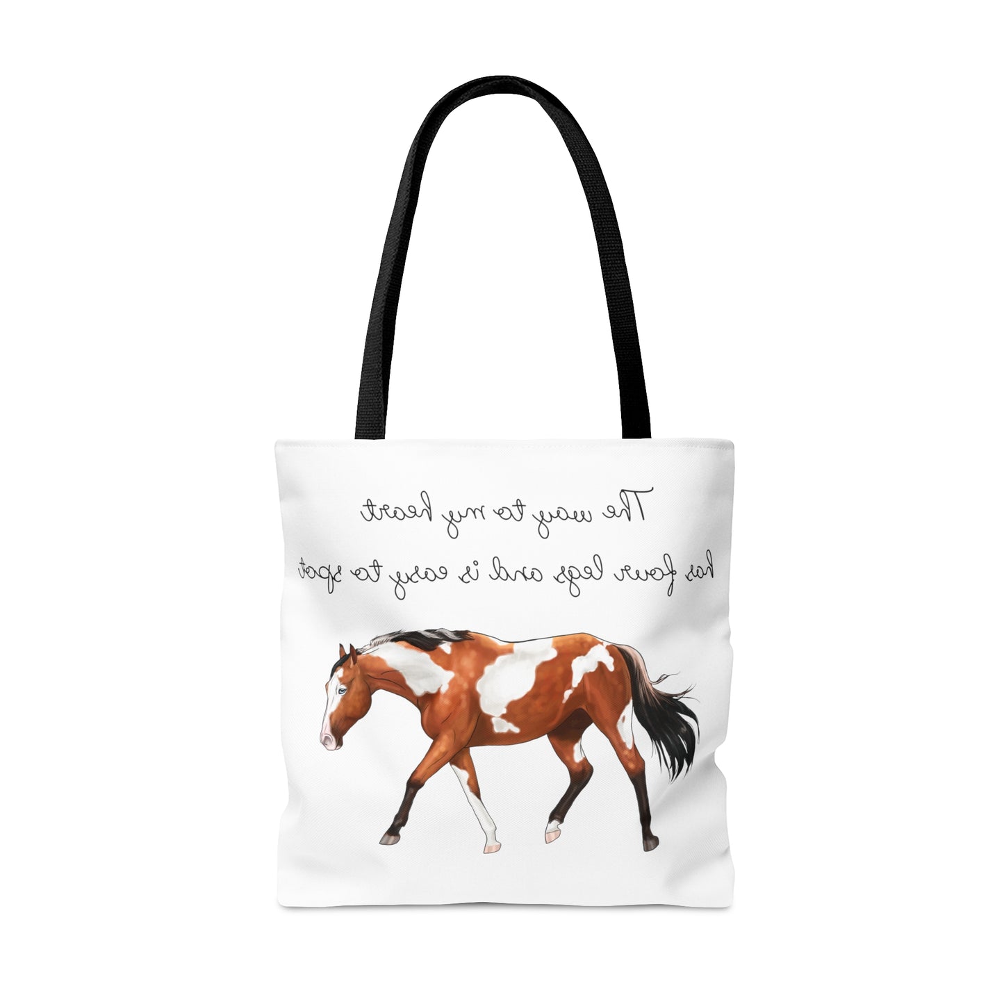 The Way to my Heart - Paint - Tote Bag