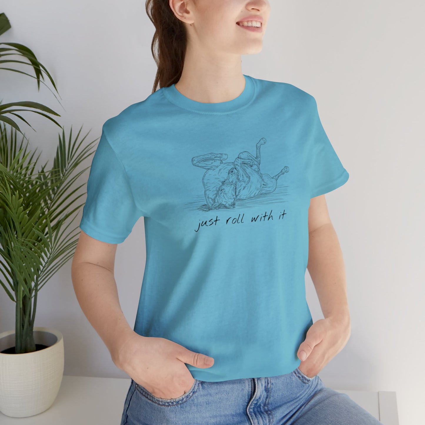 Just Roll With It - Unisex Short Sleeve Jersey Tee