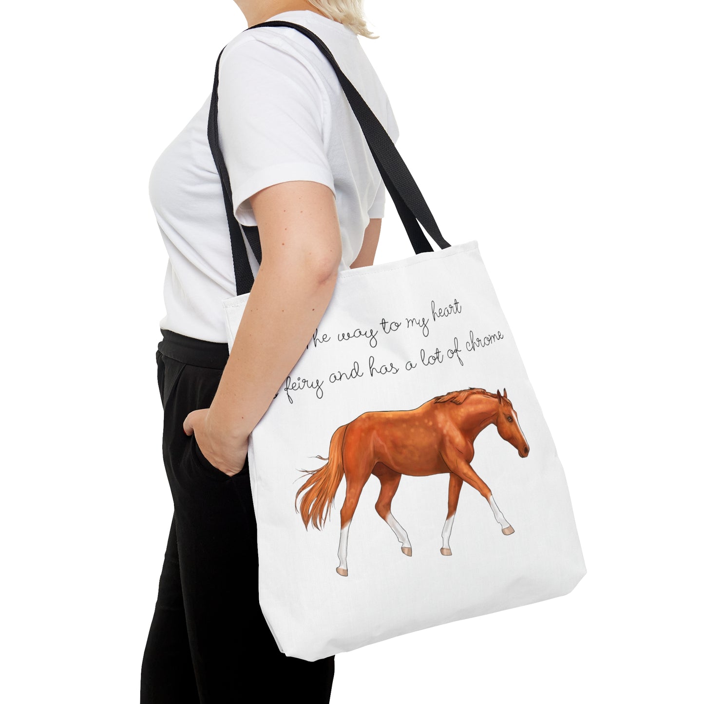 The Way to my Heart - Chestnut - Tote Bag