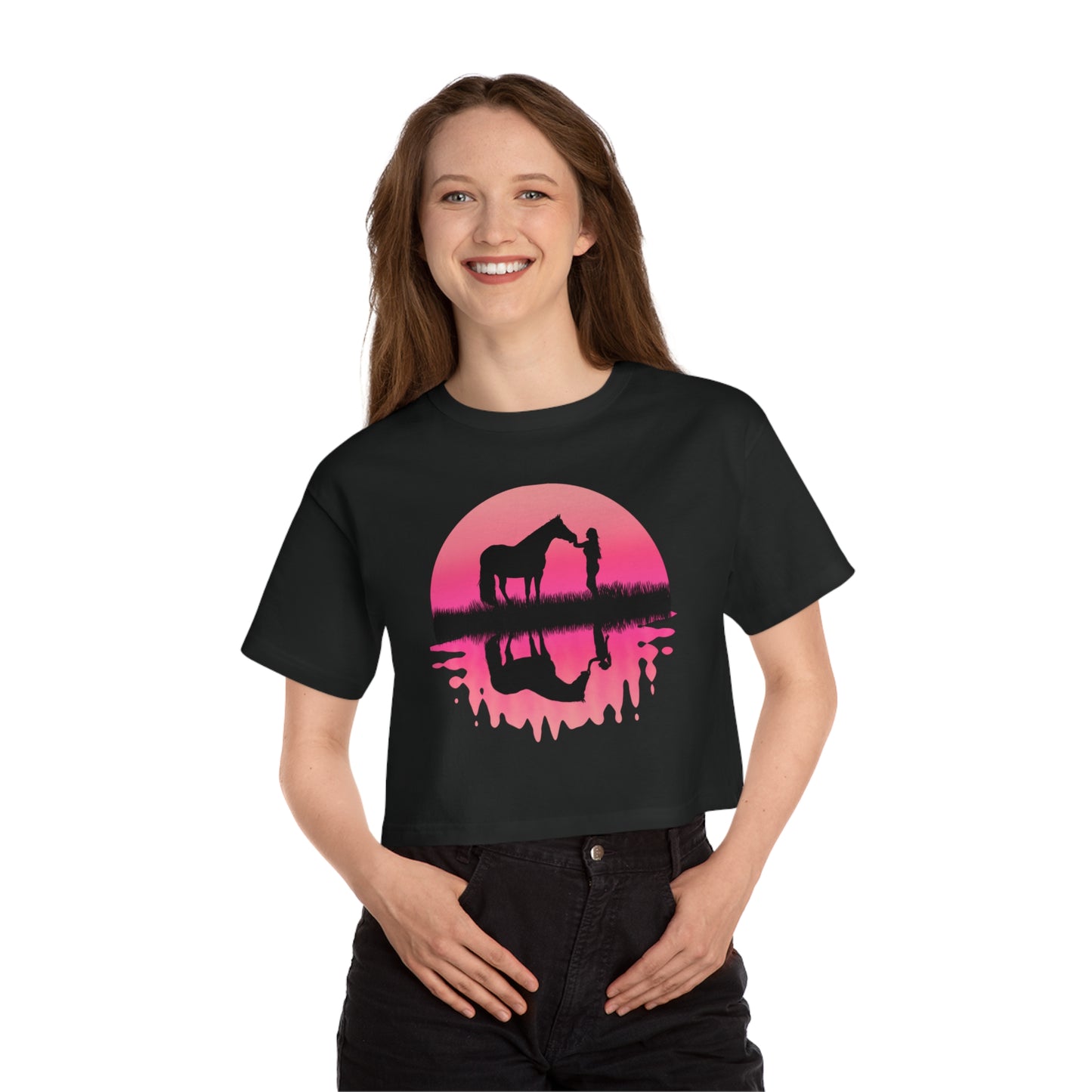 Inner Self - Pink - Women's Crop Top