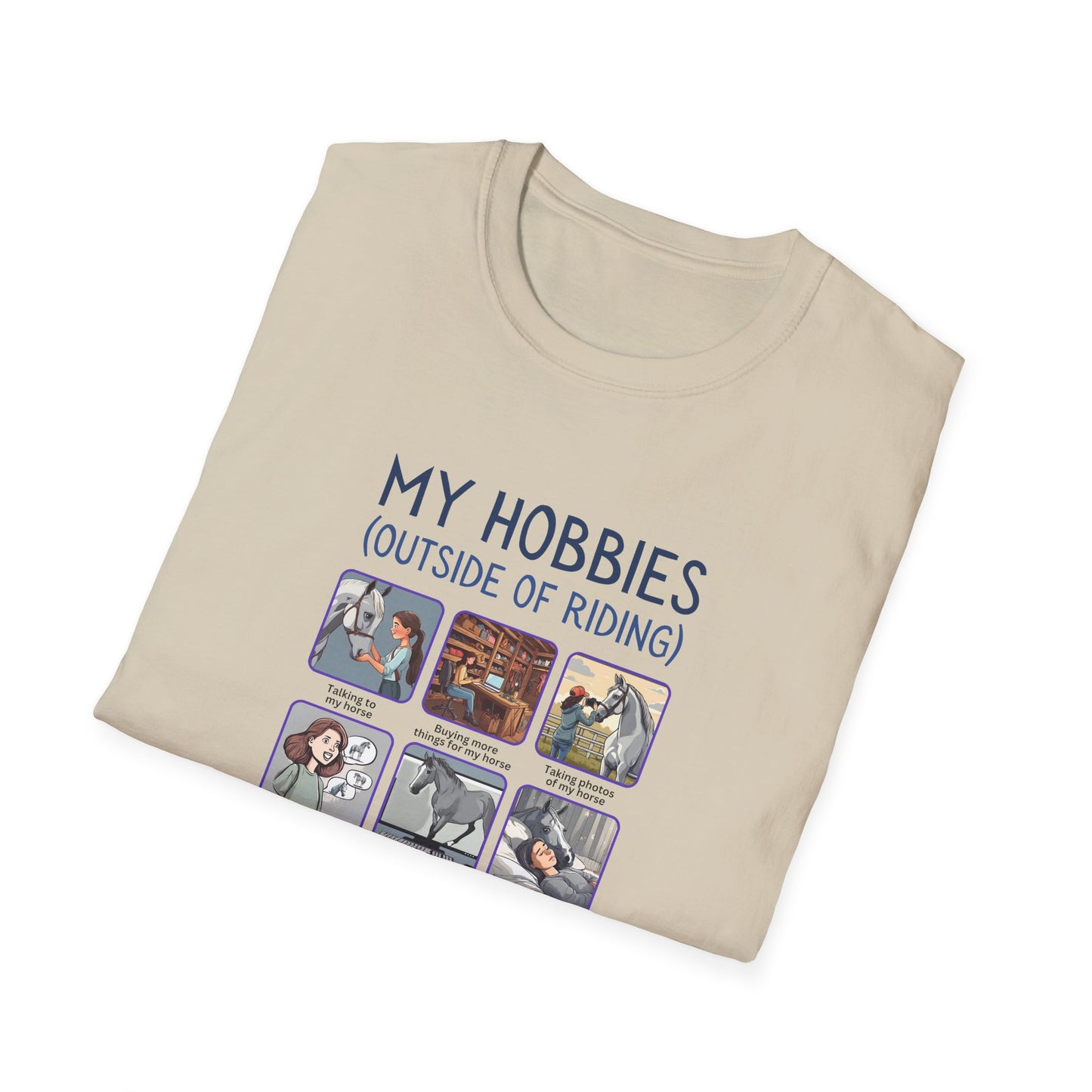 Horse Hobbies -  Softstyle T-Shirt