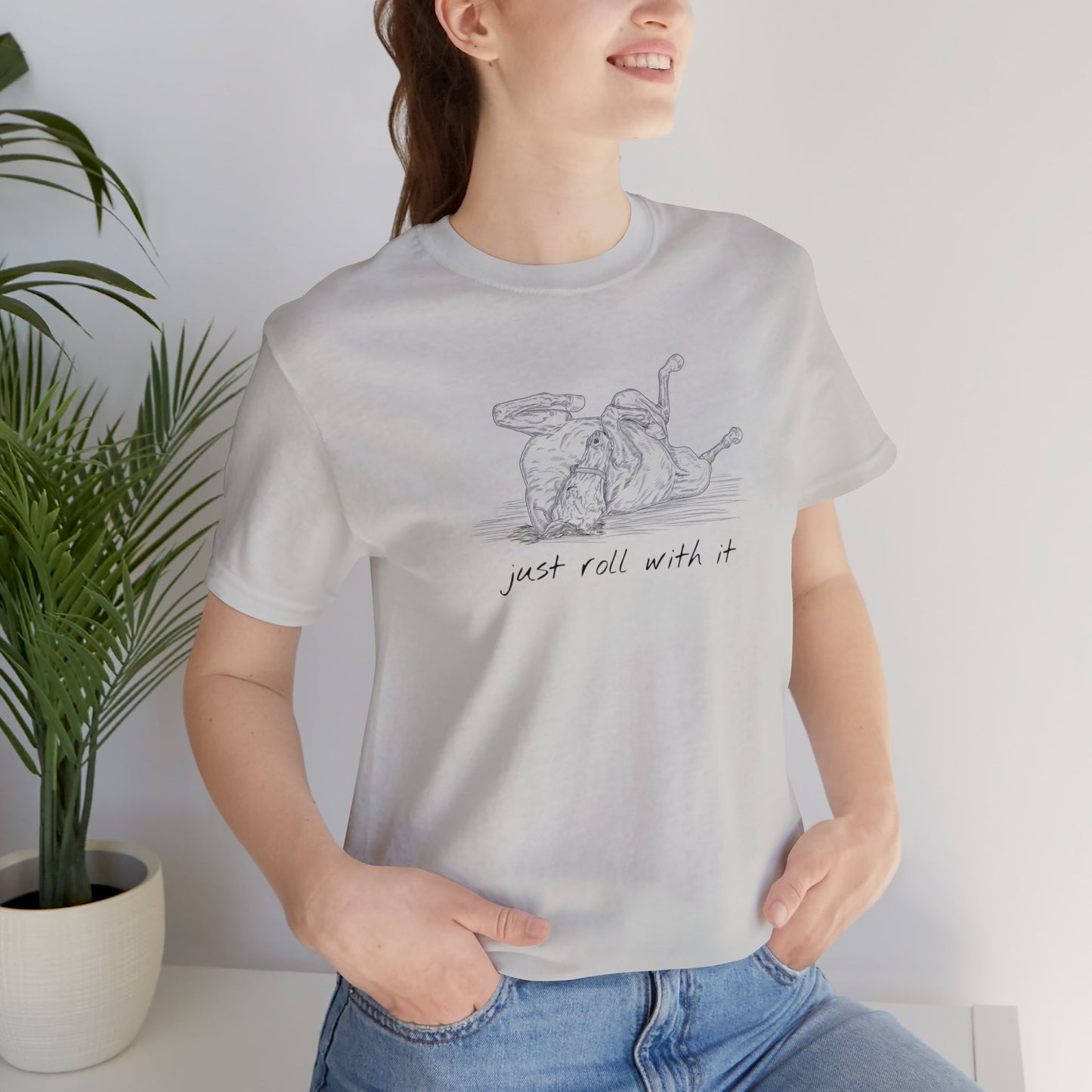 Just Roll With It - Unisex Short Sleeve Jersey Tee