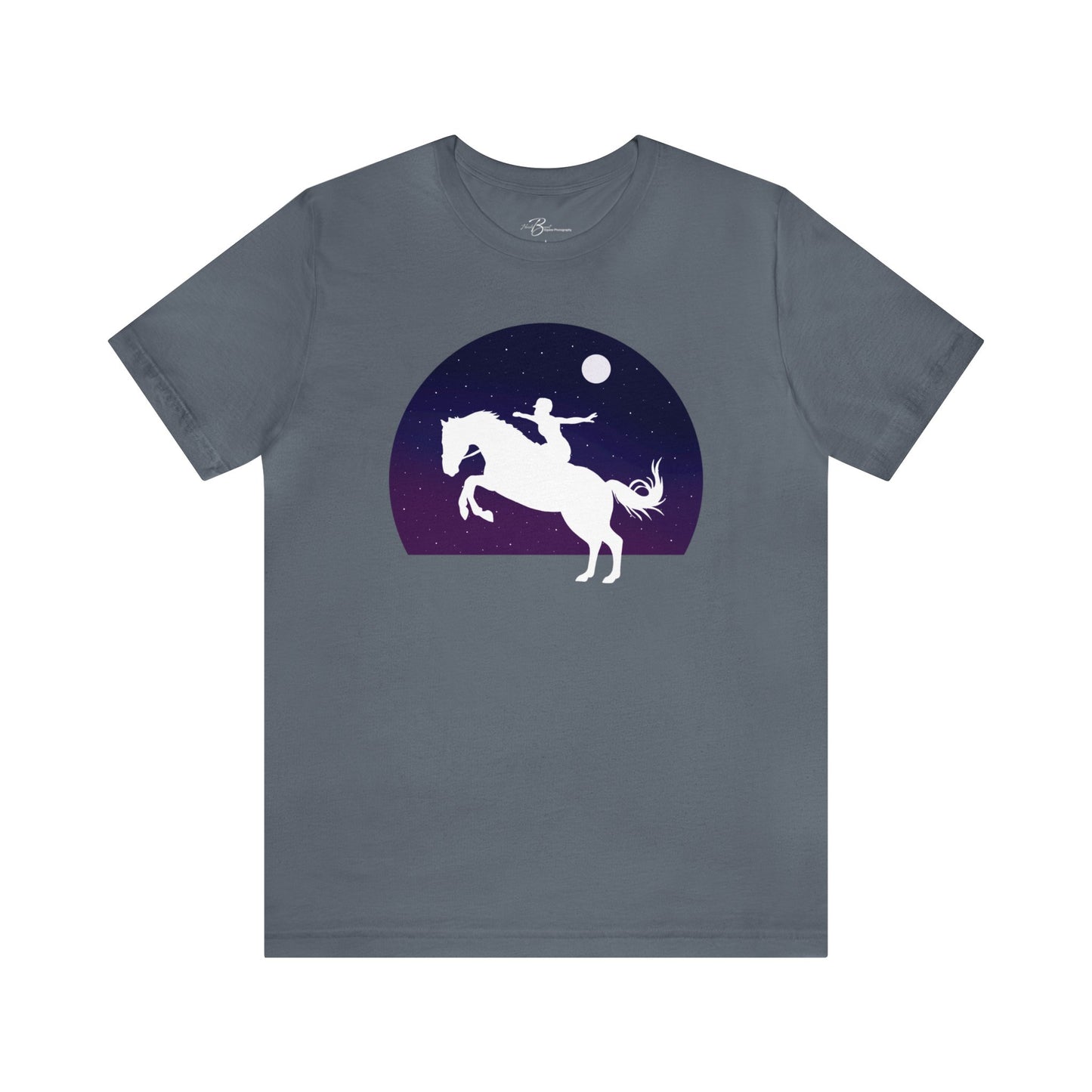 Horses Give Us Wings - Unisex Short Sleeve Jersey Tee