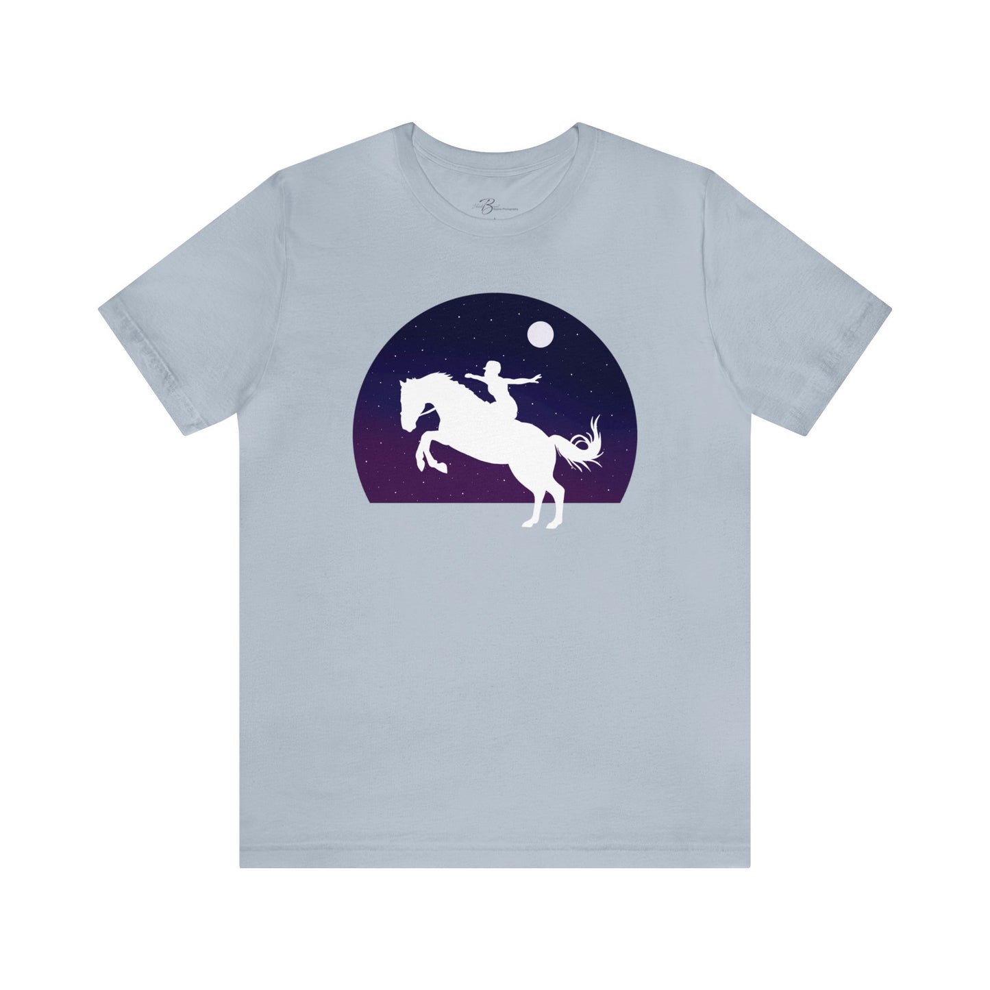 Horses Give Us Wings - Unisex Short Sleeve Jersey Tee