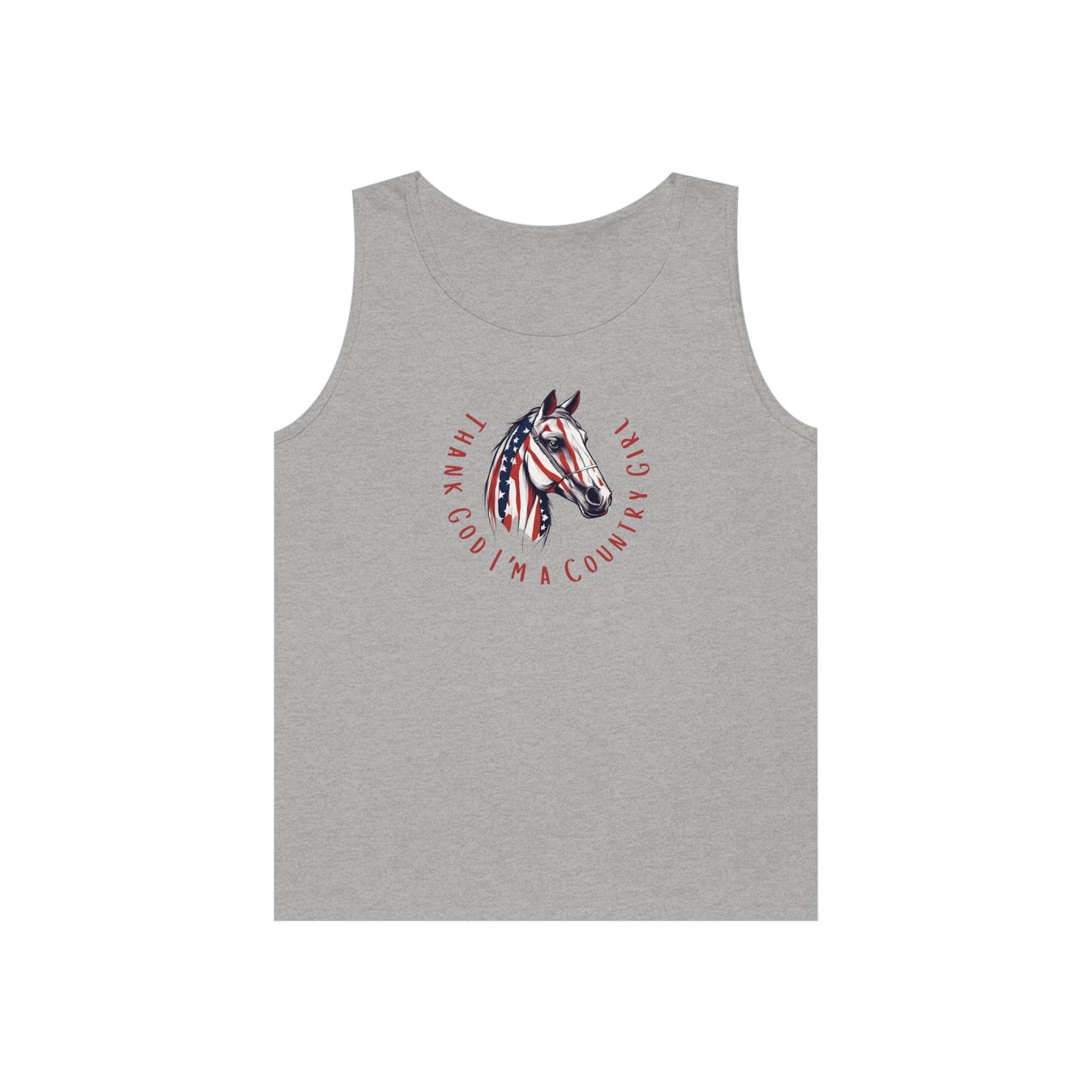 Thank God I'm a Country Girl - Heavy Cotton Tank Top